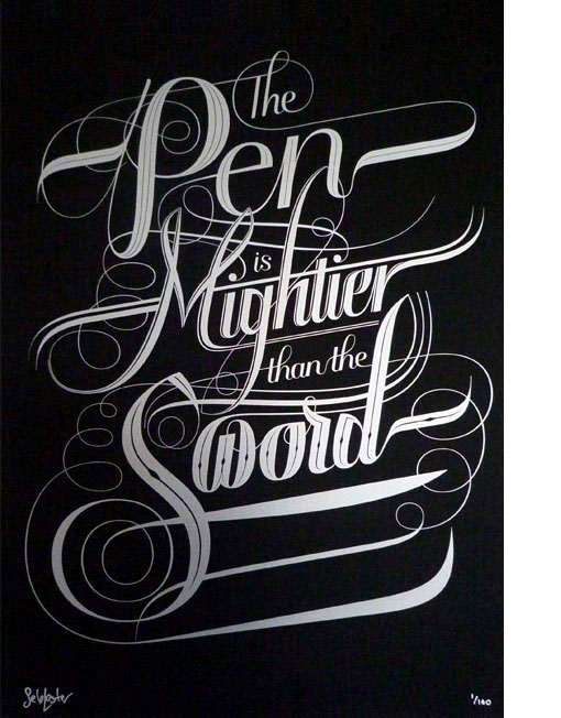 the pen is mightier than the