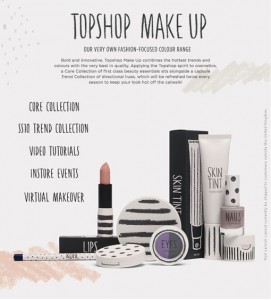 Topshop Make-up  Design Work Life