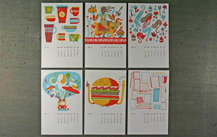 2014 Studio On Fire Desk Calendar / on Design Work Life