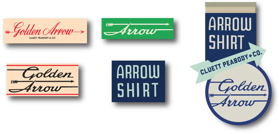 Glenn Wolk: Arrow/Cluett Labels / on Design Work Life