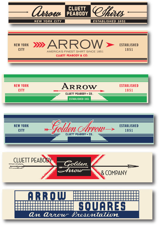 Glenn Wolk: Arrow/Cluett Labels / on Design Work Life