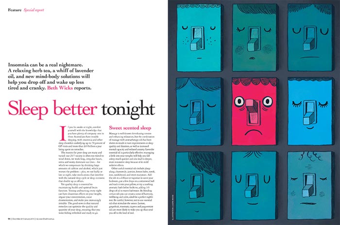 Laura Woods Illustration / on Design Work Life.