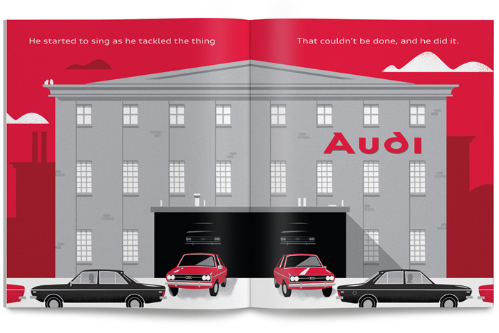 Mattson Creative: Audi Storybook / on Design Work Life