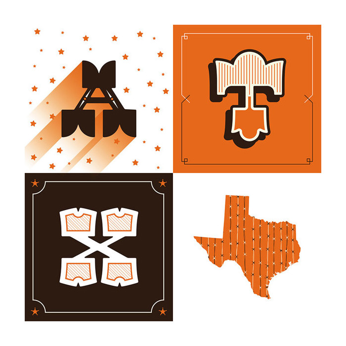 Alliteration Inspiration: Texas & Togetherness / on Design Work Life.