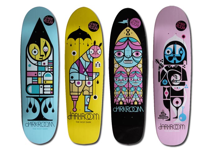 Don Pendleton / Skate deck graphics