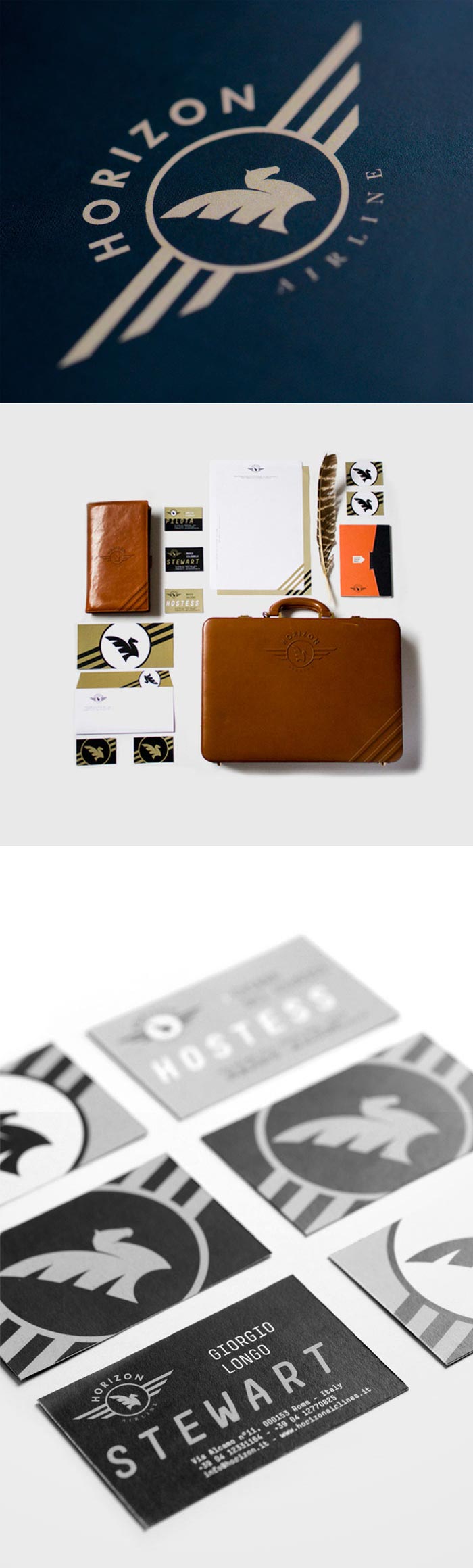 Daniele Simonelli / Brand identity concept - Horizon Airline