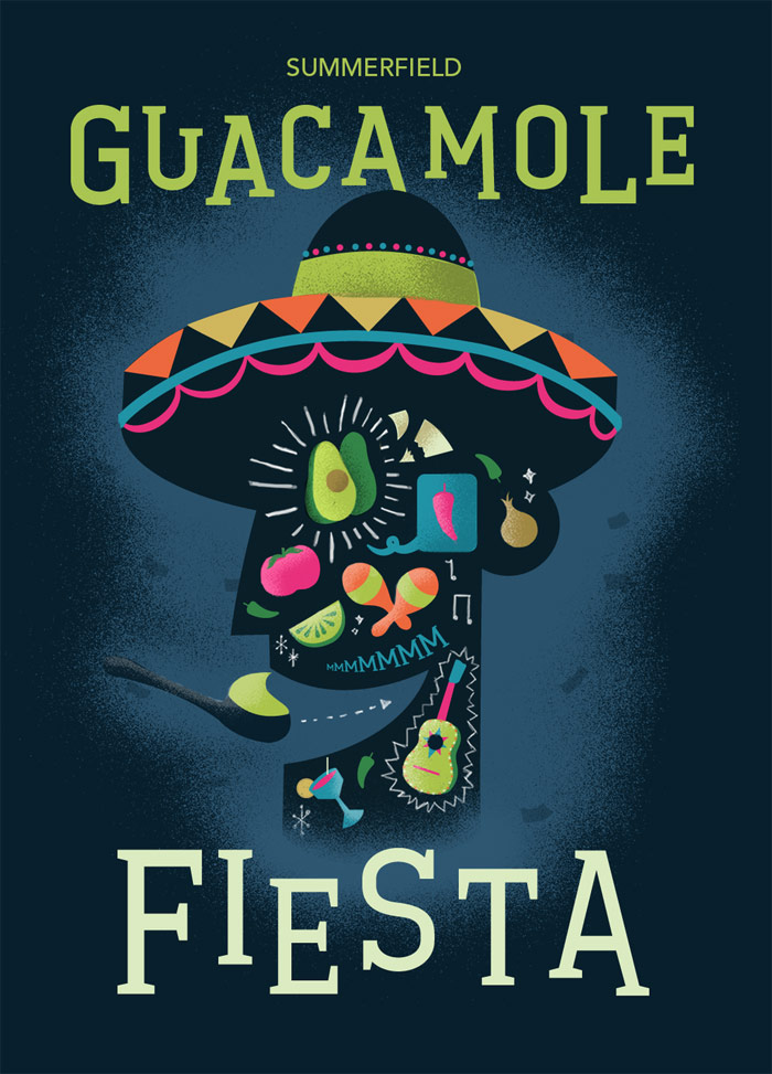 Adam Koon / Branding concept - Summerfield Guacamole Fiesta
