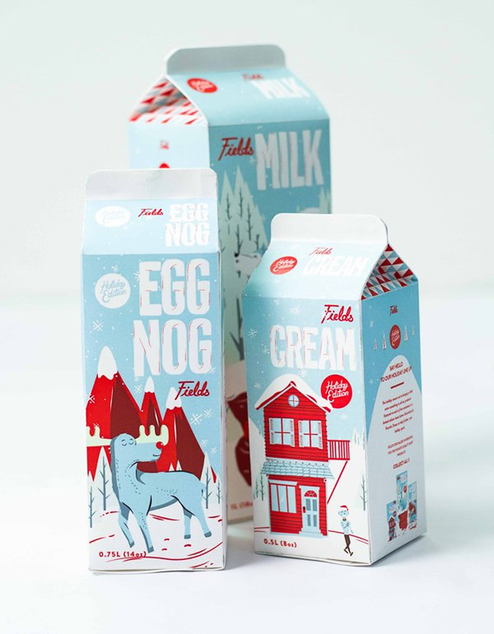 Luke Klenske / Illustration & packaging concept - Fields