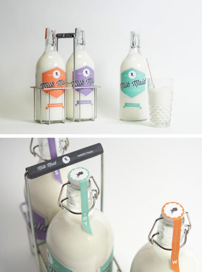 Rachel Ventura / Packaging concept - Milk Maid