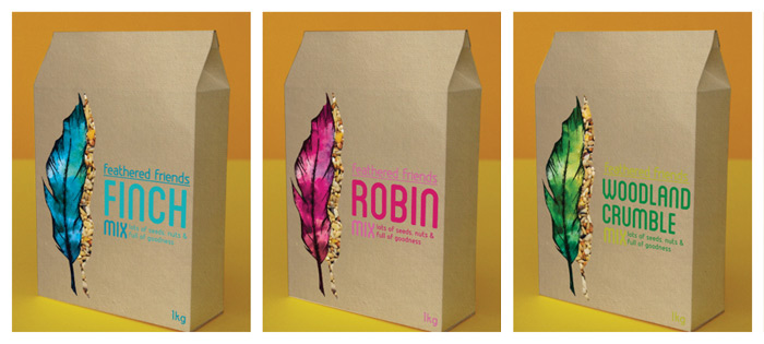 Emma Di'luorio / Packaging concept - Feathered Friends