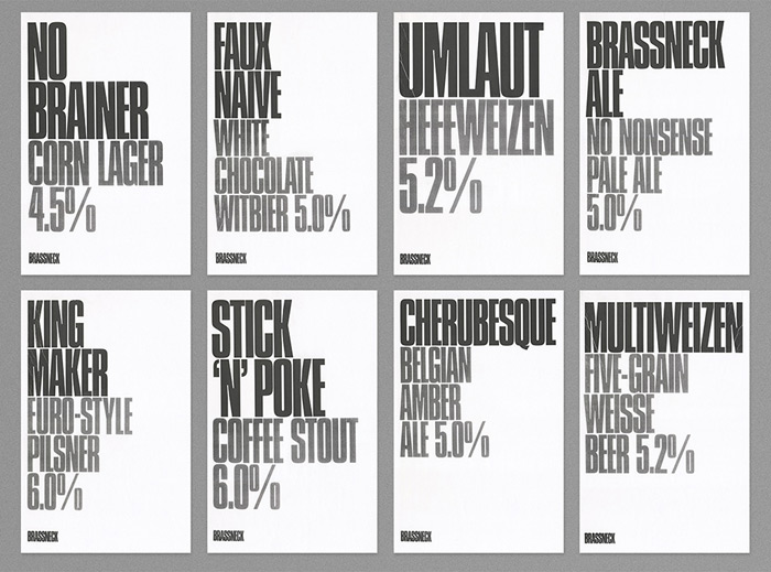 Post Projects: Brassneck Brewery / on Design Work Life 2.18.01 PM