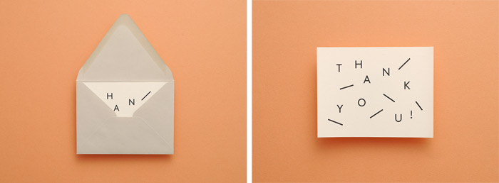 Vitae Design: Thank-you Cards / on Design Work Life