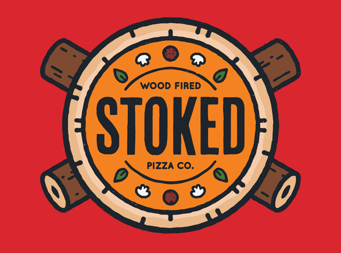 Scott Williams / Logo - Stoked Wood Fired Pizza Co.