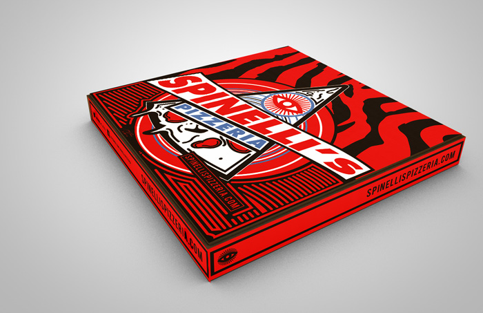 Jeremy Richie / Packaging design - Spinelli's Pizzeria