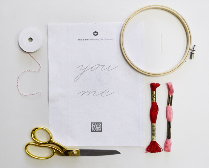 Fairgoods: Embroidery Kit / on Design Work Life