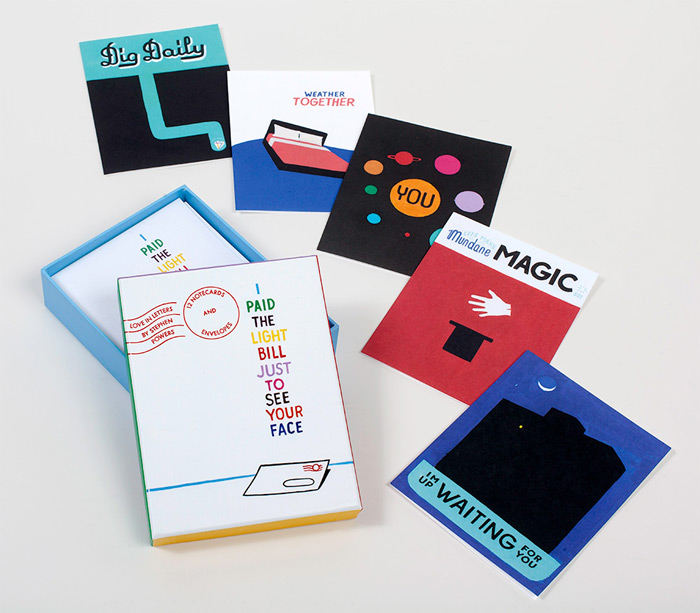 Stephen Powers: Love Letter Notecards / on Design Work Life