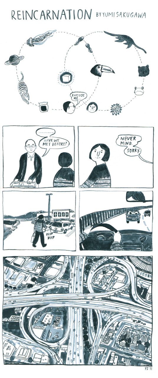 Comics by Yumi Sakugawa / on Design Work Life