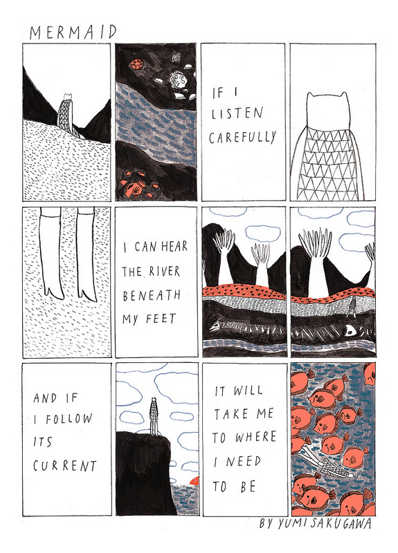 Comics by Yumi Sakugawa / on Design Work Life