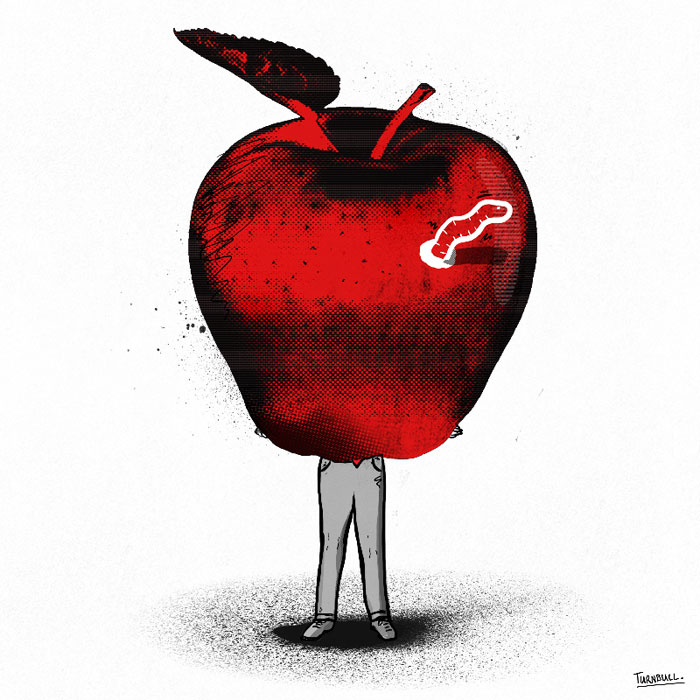 "De Blasio just picked up one giant apple…"