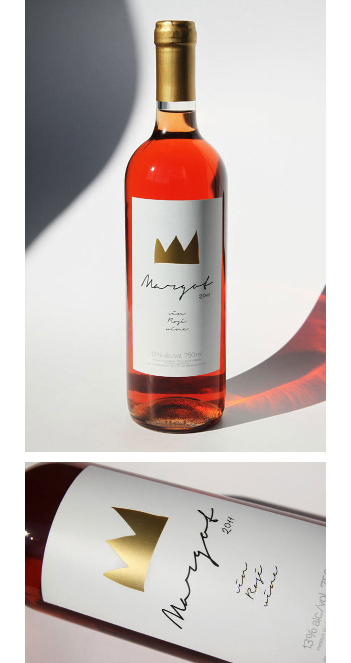 Paprika / Wine label - Cuvée Margot Rosée