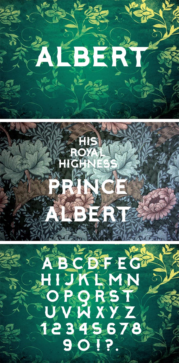 Bayley Design / Typeface - Albert
