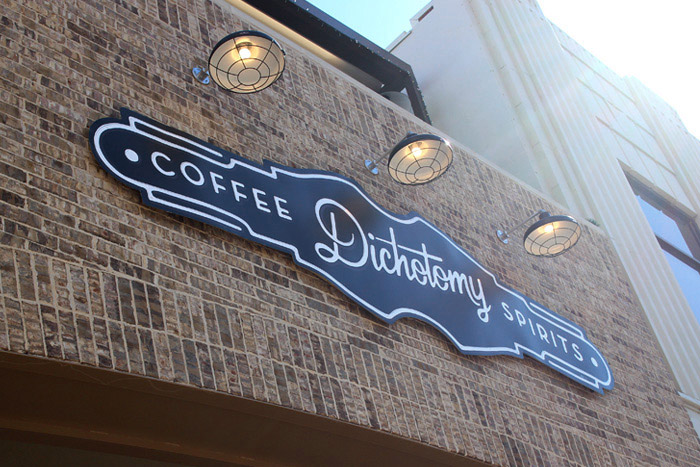 Deuxtone: Dichotomy Coffee & Spirits / on Design Work Life