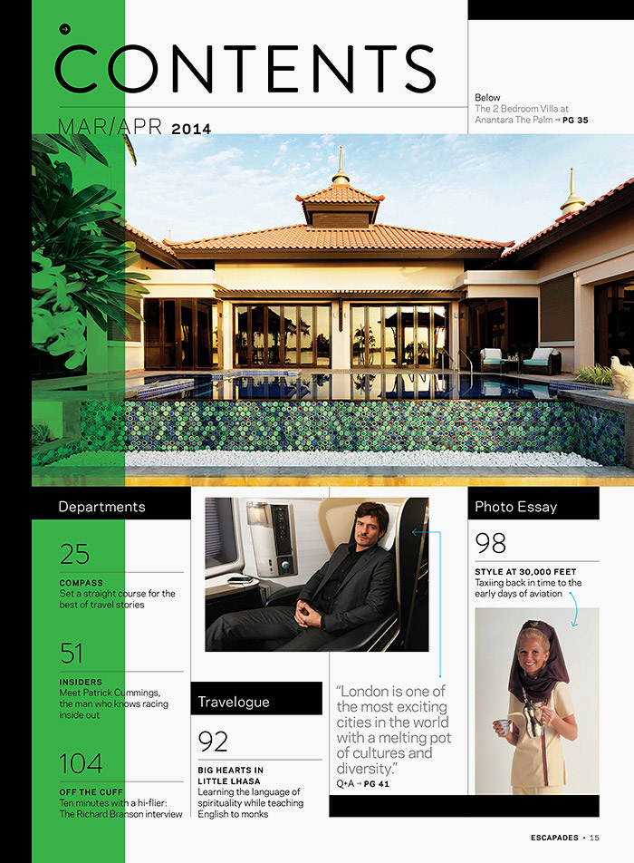 magazine page layout examples