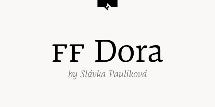 Type Love: FF Dora / on Design Work Life