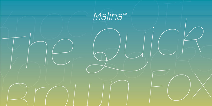 Type Love: Malina / on Design Work Life