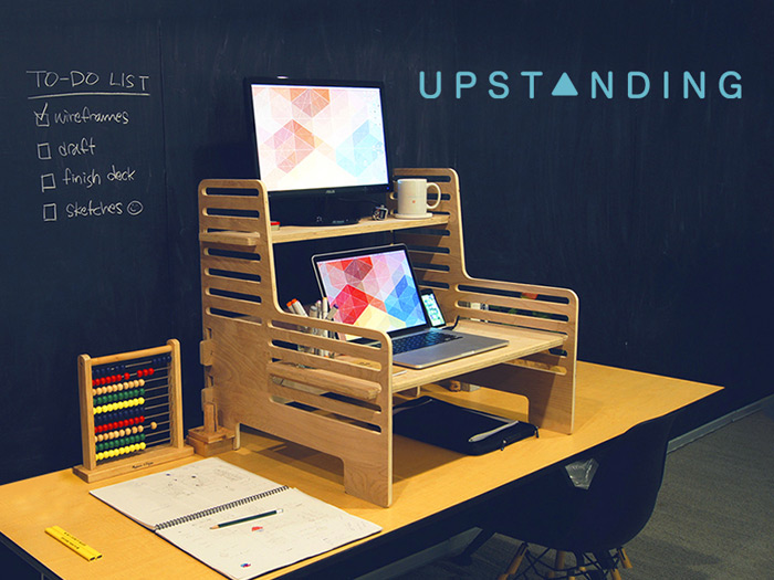 The Upstanding Desk / on Design Work Life