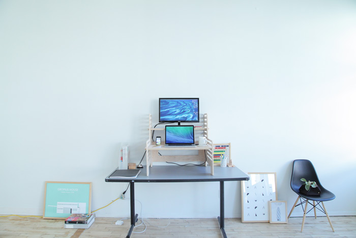 The Upstanding Desk / on Design Work Life