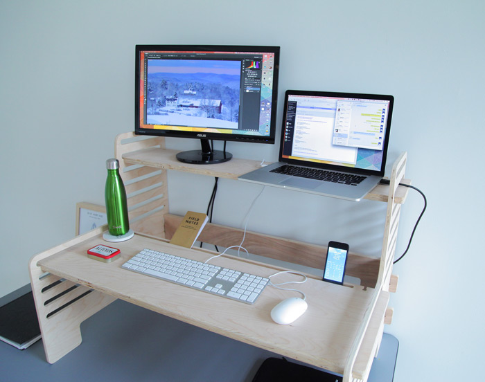 The Upstanding Desk / on Design Work Life