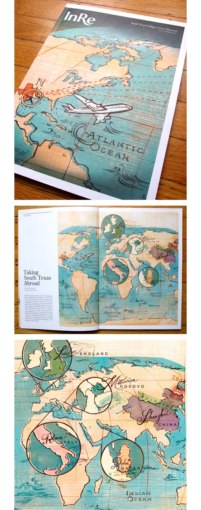 Jacqui Oakley / Illustration & book design - Taking South Texas Abroad