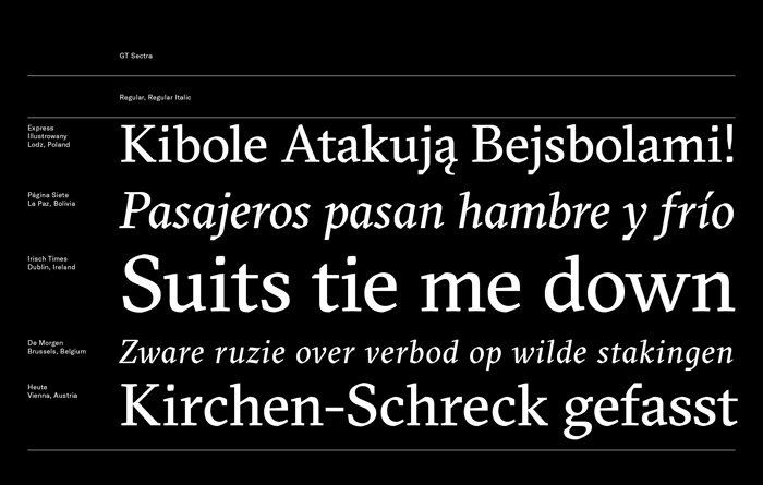 Type Love: GT Sectra / on Design Work Life