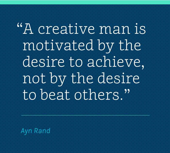 Wise Words: Ayn Rand on Creative Motivation / on Design Work Life