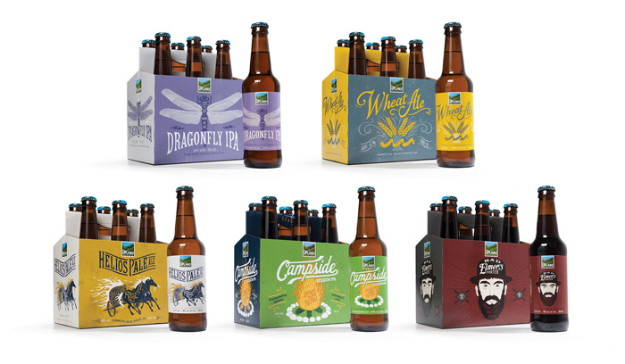 Young & Laramore - Upland Brewing Co. Packaging / on Design Work Life