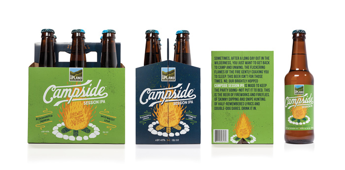 Young & Laramore - Upland Brewing Co. Packaging / on Design Work Life