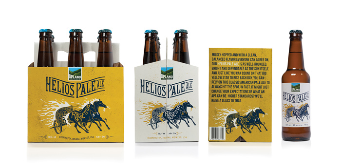 Young & Laramore - Upland Brewing Co. Packaging / on Design Work Life