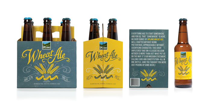 Young & Laramore - Upland Brewing Co. Packaging / on Design Work Life