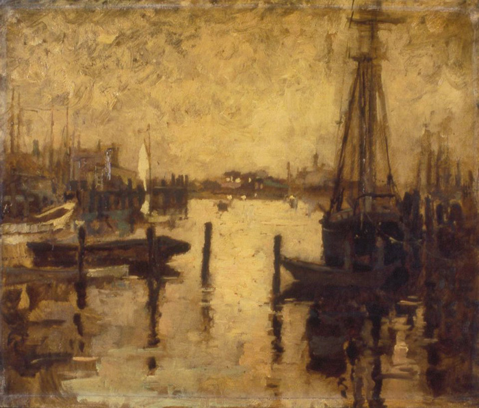 "Gloucester Harbor", late 1880s or early 1890s