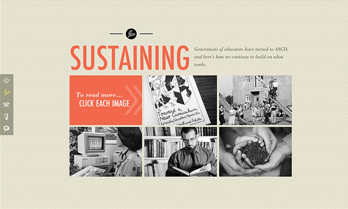 ASCD: 2013 Annual Report Website / on Design Work Life