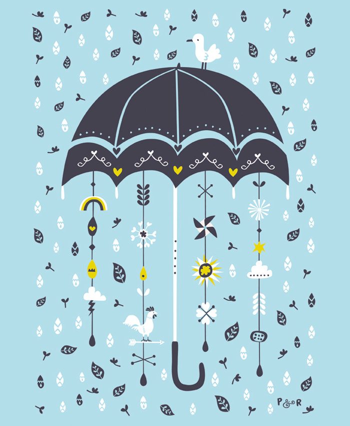 Alliteration Inspiration: Universe & Umbrellas / on Design Work Life