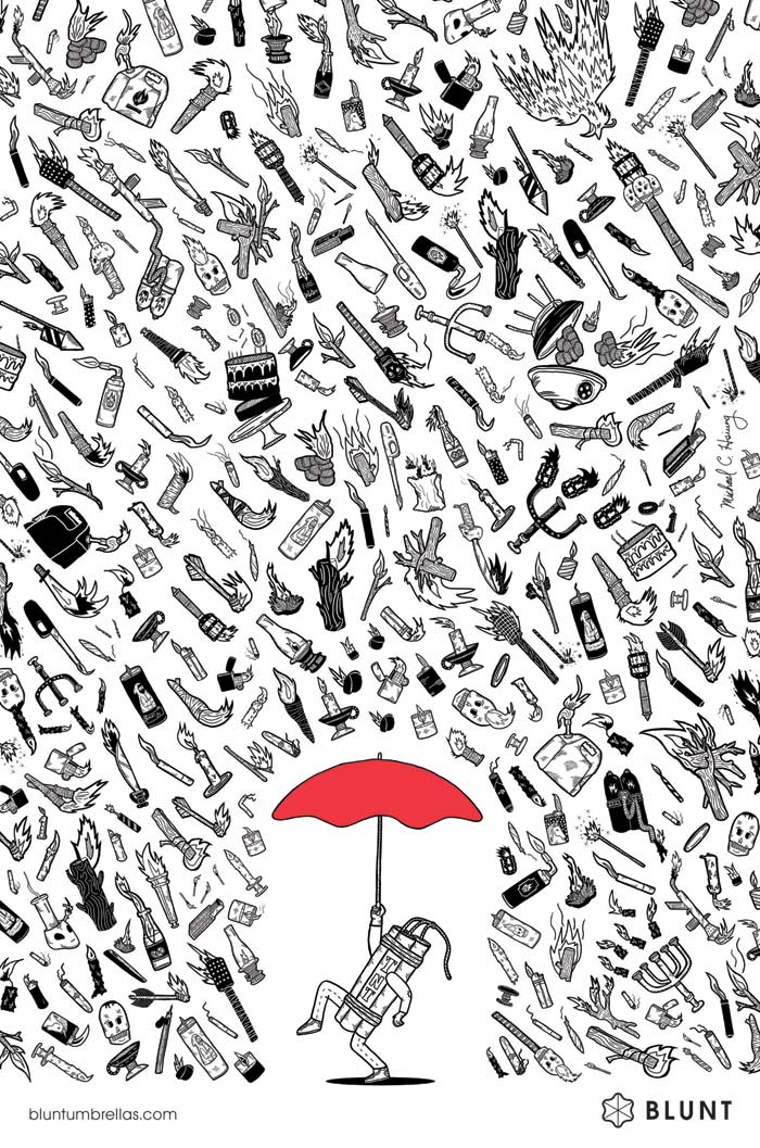 Alliteration Inspiration: Universe & Umbrellas / on Design Work Life