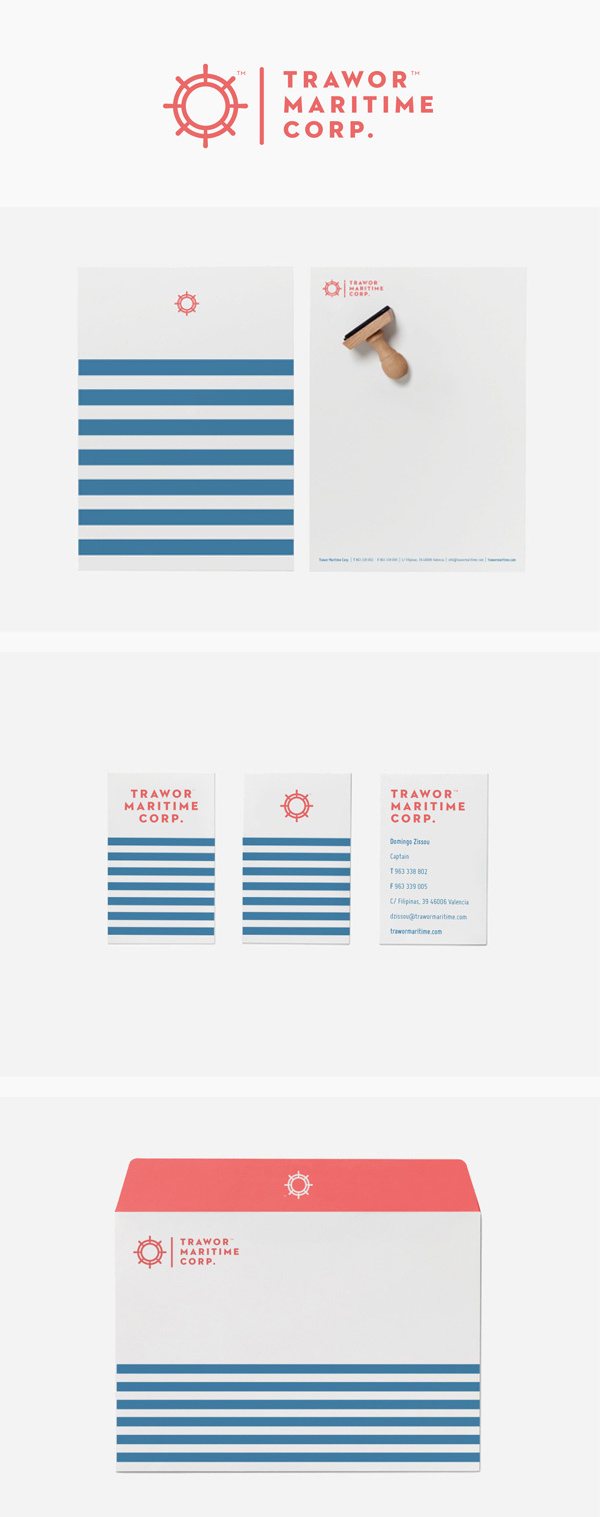 Pixelarte / Branding - Trawor Maritime Corp.