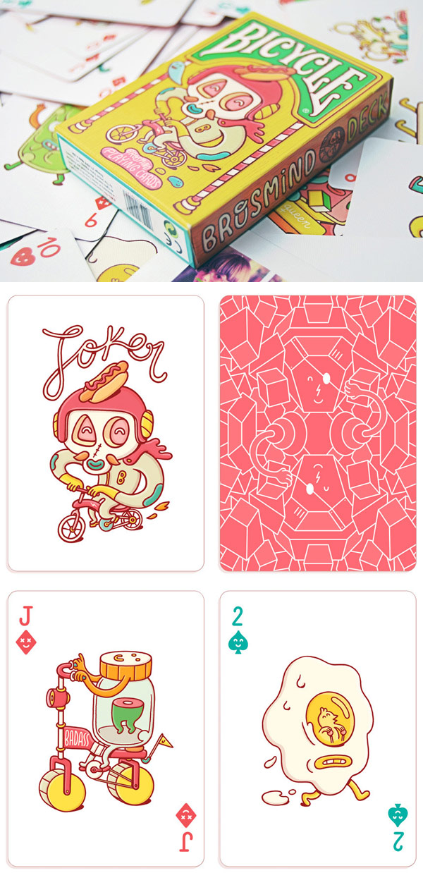 Brosmind - Playing cards design