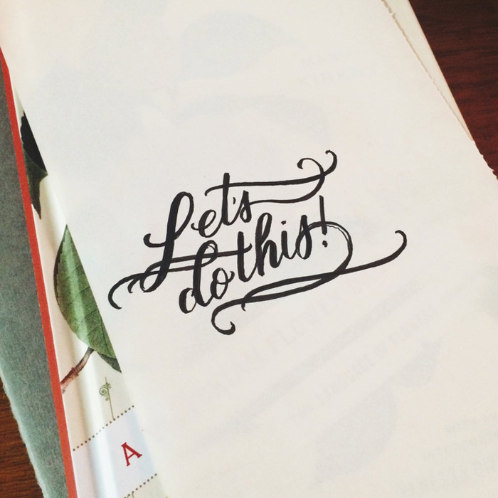 Casey Ligon: Hand Lettering / on Design Work Life