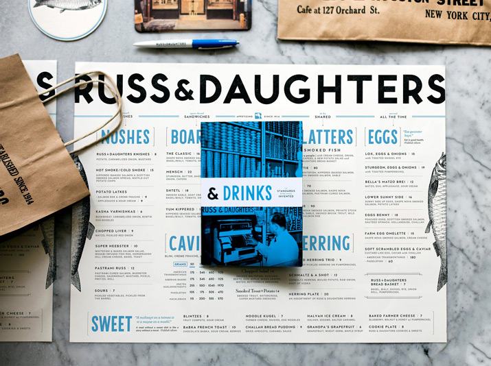 Kelli Anderson: Russ & Daughters / on Design Work Life