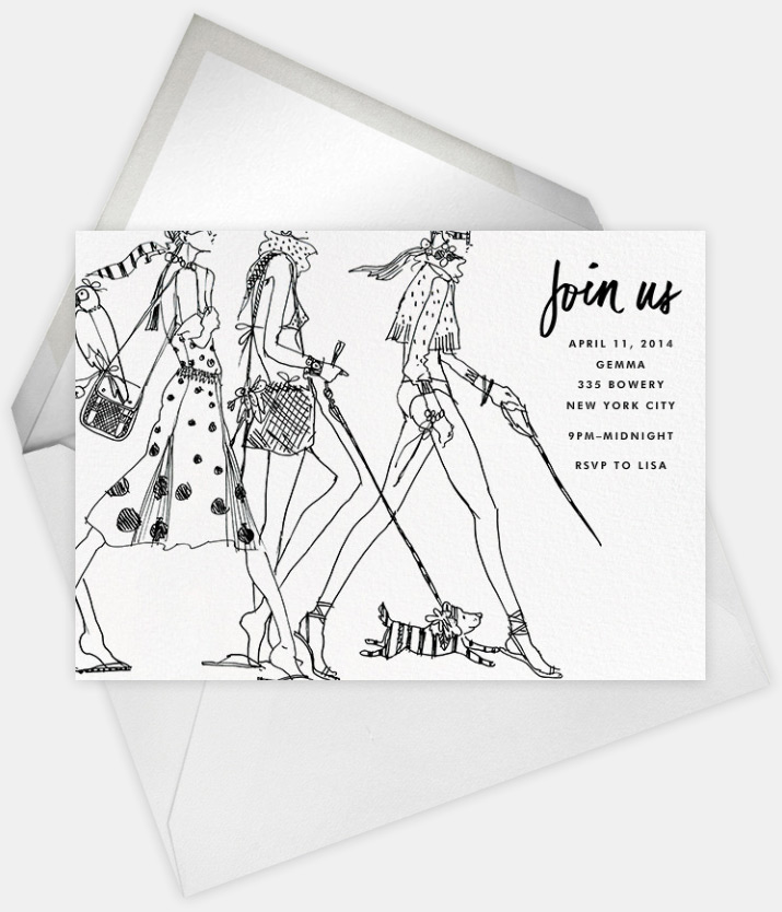 Paperless Post for J. Crew / on Design Work Life