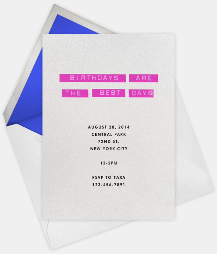 Paperless Post for J. Crew / on Design Work Life