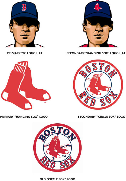 Red Sox logos